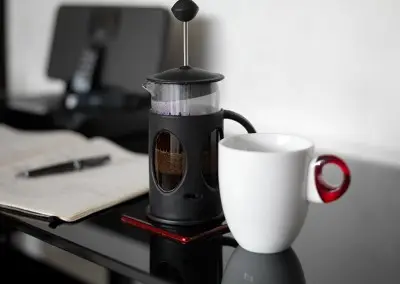 Fresh coffee in your room